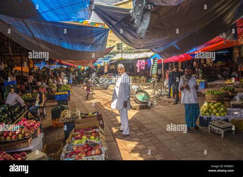 indian market scene high resolution stock photography  images alamy