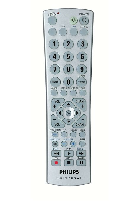 universal remote control sru philips