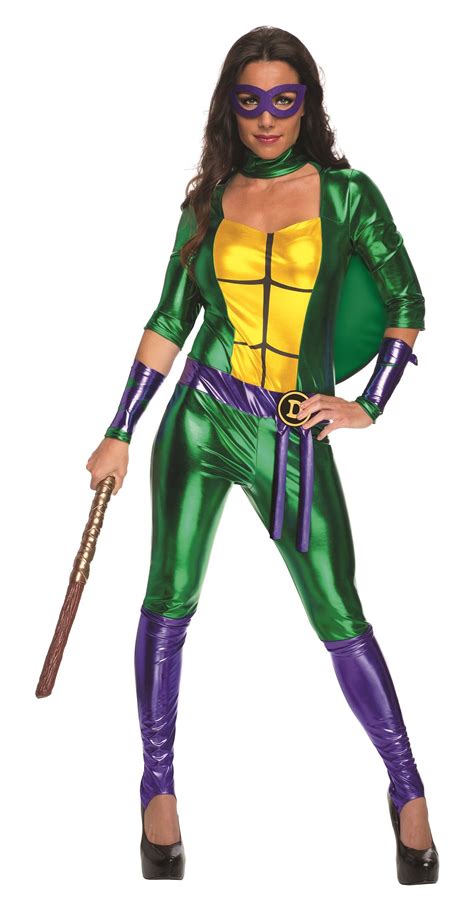 adult donatello women ninja turtle bodysuit costume 47