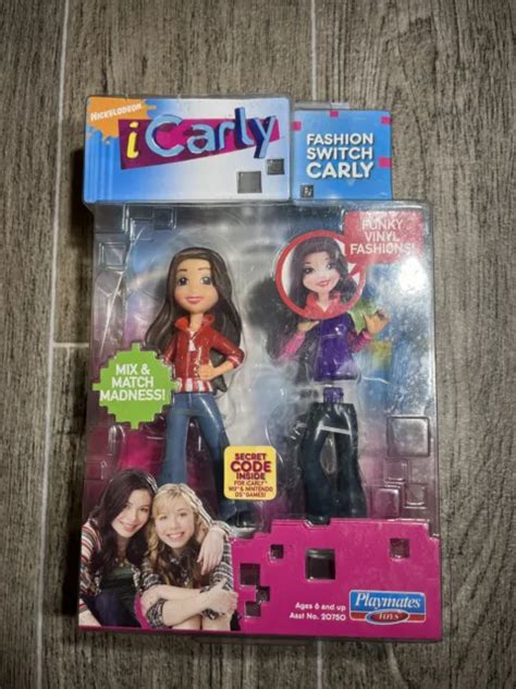 Icarly Miranda Cosgrove Fashion Switch Carly Doll Figure Nickelodeon