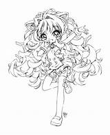 Sureya Deviantart Seeu Coloring Pages Cute Drawings Anime Colouring Stamps Cool Chibi Manga Girl Kids Lineart Colorier Adult Colorful Printable sketch template