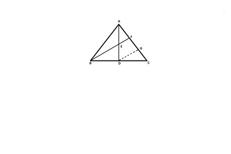 In A Triangle Abc Ad Is A Median And E Is The Midpoint
