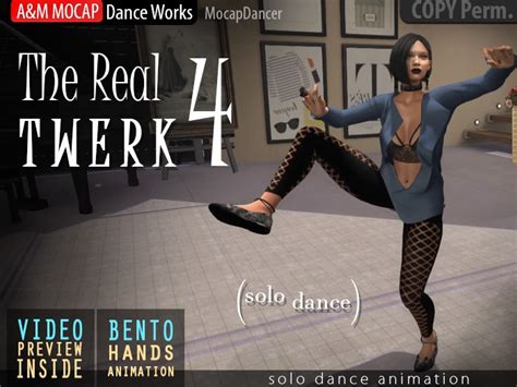 second life marketplace aandm the real twerk 4 dance