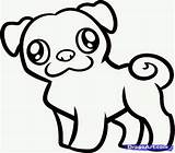 Pug Puppy Pugs Clipartbest sketch template