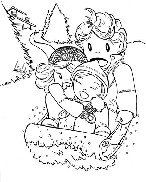 winter coloring pages archives  coloring