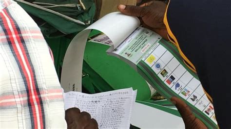 nigeria elections  inec  na lie  ballot papers dey