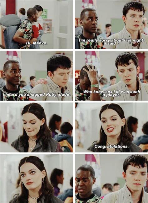 we all watched this scene like eric did netflixsexeducation