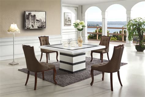 canar marble dining table   chairs marble king