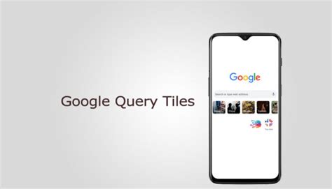 remove query tiles  android google chrome