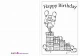 Birthday Cards Card Coloring Folding Print Printable Happy Colour Templates Pages Template Netmums Own sketch template