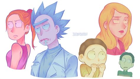 Rick And Morty Summer Smith Beth Jerry Morty