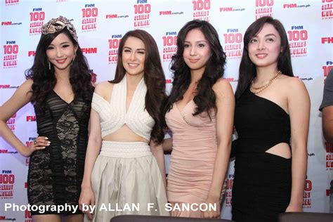 photos marian rivera and alodia gosiengfiao fhm 100 sexiest women in