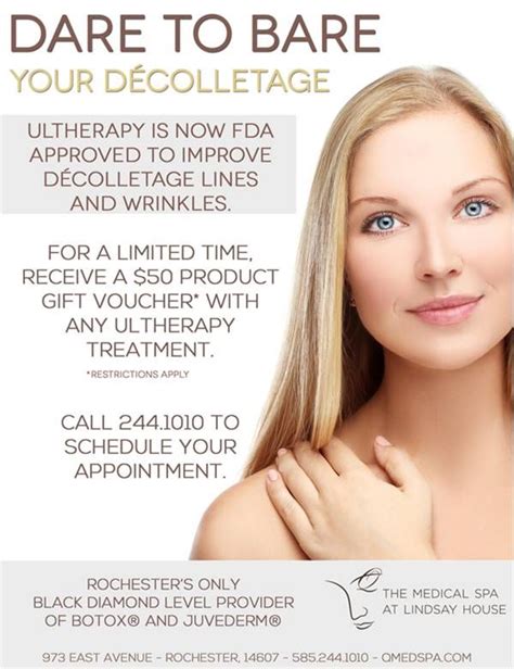 med spa october  feature diamond level medical spa decolletage