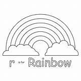 Rainbow Coloring Printable Pages Dot Printablee sketch template