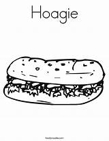 Coloring Hoagie Hotdog Hot Dog Template Print Taco Twistynoodle Built Favorites Login California Usa Add Hamburger Noodle Twisty Change sketch template
