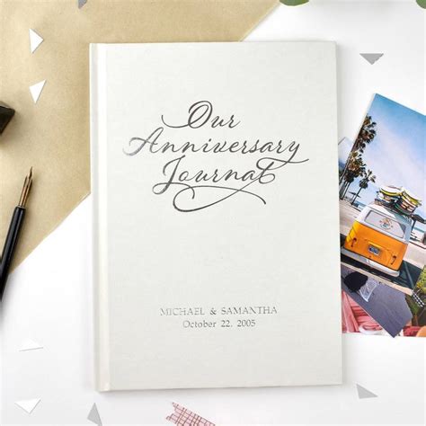 luxury personalised wedding photo journal   letteroom