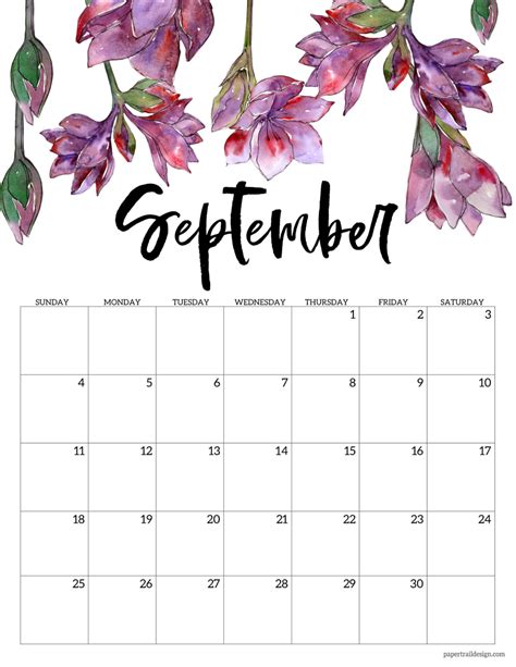 month calendars  print  calendar printable