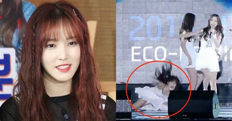 Yuju Reveals Gfriend S Viral Slippery Stage Was Worse Than It Looked