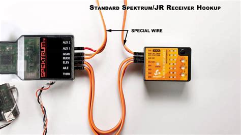 spektrum ar receiver wiring