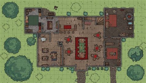 adventurers guild hall  battlemaps adventurers guild dungeons  dragons board dnd