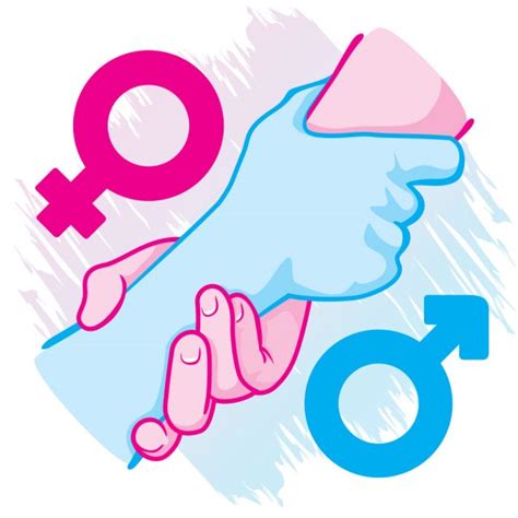 Illustration Of A Male And Female Symbol Icon Heterosexual Couple