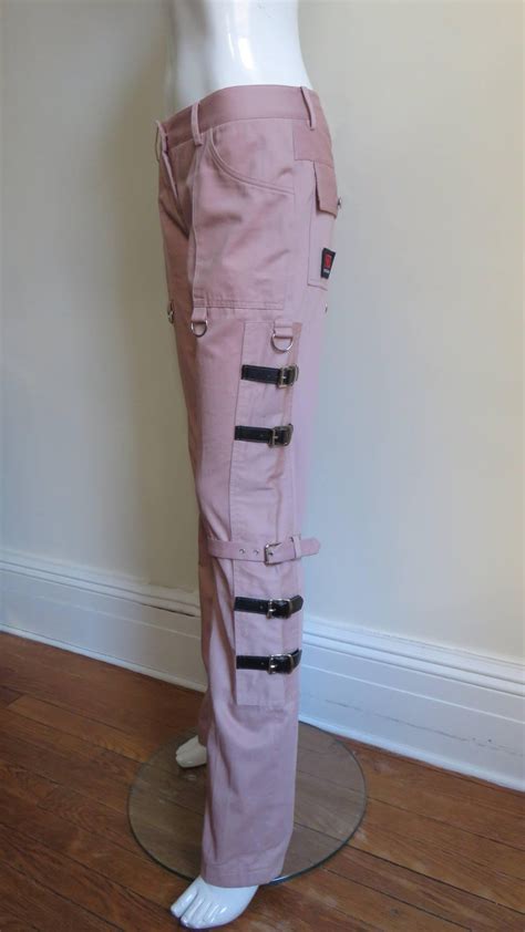 2000s dolce and gabbana sex straps pants for sale at 1stdibs