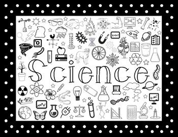 science coloring pages kindergarten
