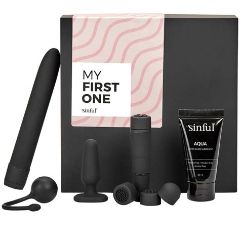 sinful my first one sex toy beginner sex toy box with a z