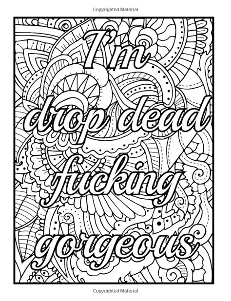 easy curse word coloring pages coloring pages
