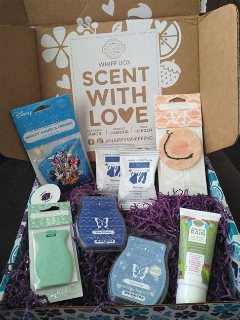 august whiff box scentsy scentsy consultant ideas diy care package