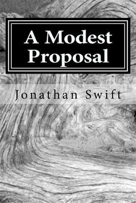 New A Modest Proposal By Jonathan Swift Paperback Book English Free