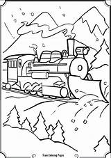 Coloring Pages Train Mesopotamia Ticket Passenger Trains Trucks Getcolorings Polar Express Color sketch template