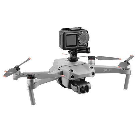 support montage camera gopro hero insta   osmo action pour dji mavic air  maison du drone