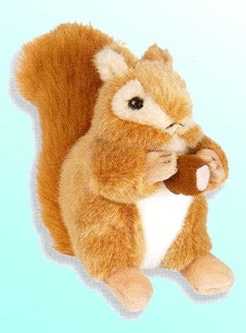 stuffed red squirrel  stuffed ark