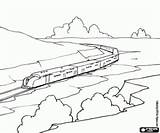 Curve Coloring Train Landscape Designlooter 07kb 250px sketch template