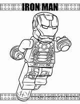 Iron Coloring Man Lego Pages Avengers Marvel Fortnite Sheets Comic Kids Truenorthbricks sketch template