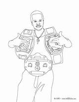 Wwe Coloring Pages Belt Wrestling Dean Ambrose Belts Print Gold Color Lesnar Brock Winner Coloriage Getcolorings Draw Imprimer Drawings Sports sketch template