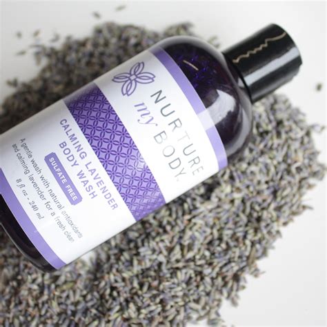 nurture  body sulfate  calming lavender body wash  oz