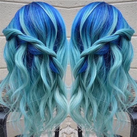 30 icy light blue hair color ideas for girls hair color blue dyed