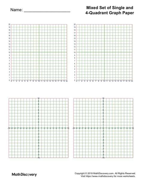 printable graph paper  axis  numbers