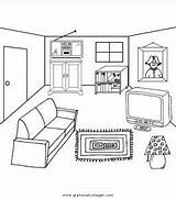 Zimmer Wohnung Ausmalen Betten Diverse Malvorlage sketch template