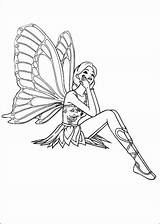 Pages Coloring Fantasy Fairy Advanced Getcolorings sketch template