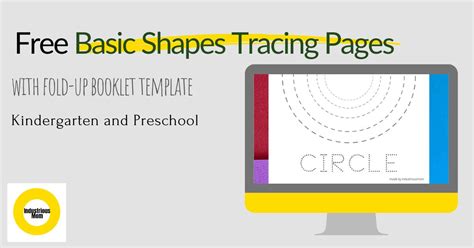 trace shapes worksheets  pages industriousmom
