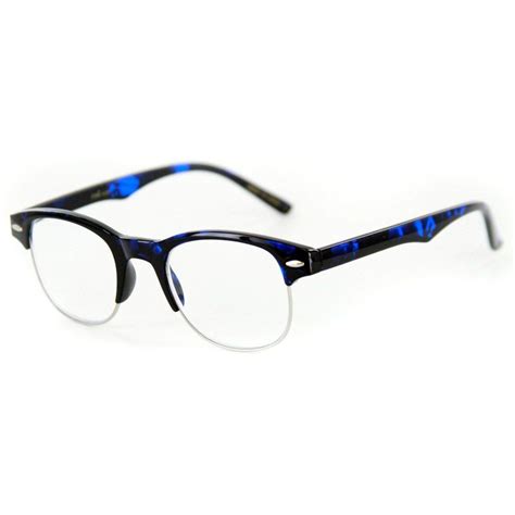 revival fashion reading glasses with colorful vintage frames for men