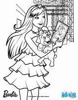 Coloring Pages Barbie Popstar Keira Princess Tablet Pop Star Hellokids Chats Printable Her Colouring Print Color Coloriage Getcolorings La sketch template