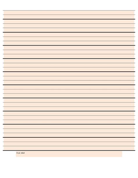 printable lined paper template top form templates  templates images