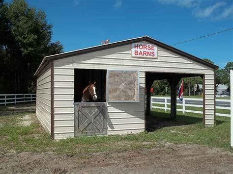 pin  metal horse barns