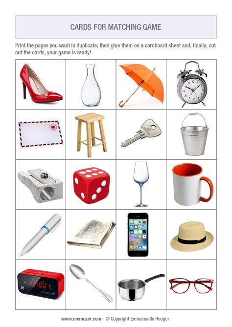 printable pictures  common objects printable word searches