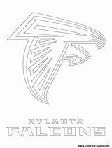 Falcons Atlanta Coloring Logo Pages Printable Nfl Football Team Sport Patriots Sheets Print Color England Drawing Bowl Super Animal Broncos sketch template