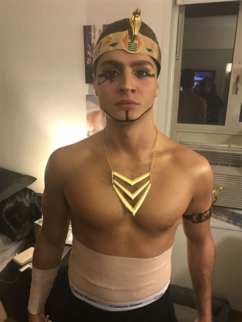 Pharaoh Makeup Male